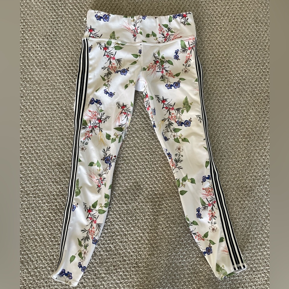 Athleta floral leggings size small
